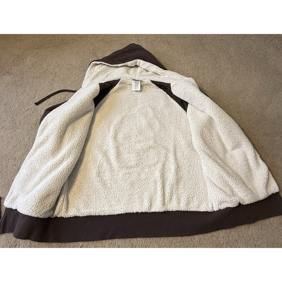 Mickey Mouse Walt Disney World Hoodie Zip Up Jacket Fleece Lined Size Large - Picture 5 of 9